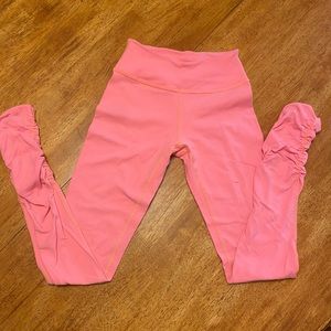 Beyond Yoga Pink/coral Leggings
